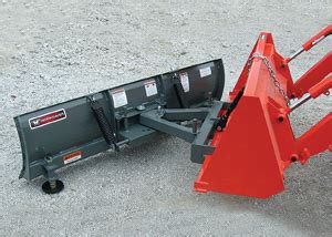 snow blade for skid steer central illinois|tractor front loader snow blades.